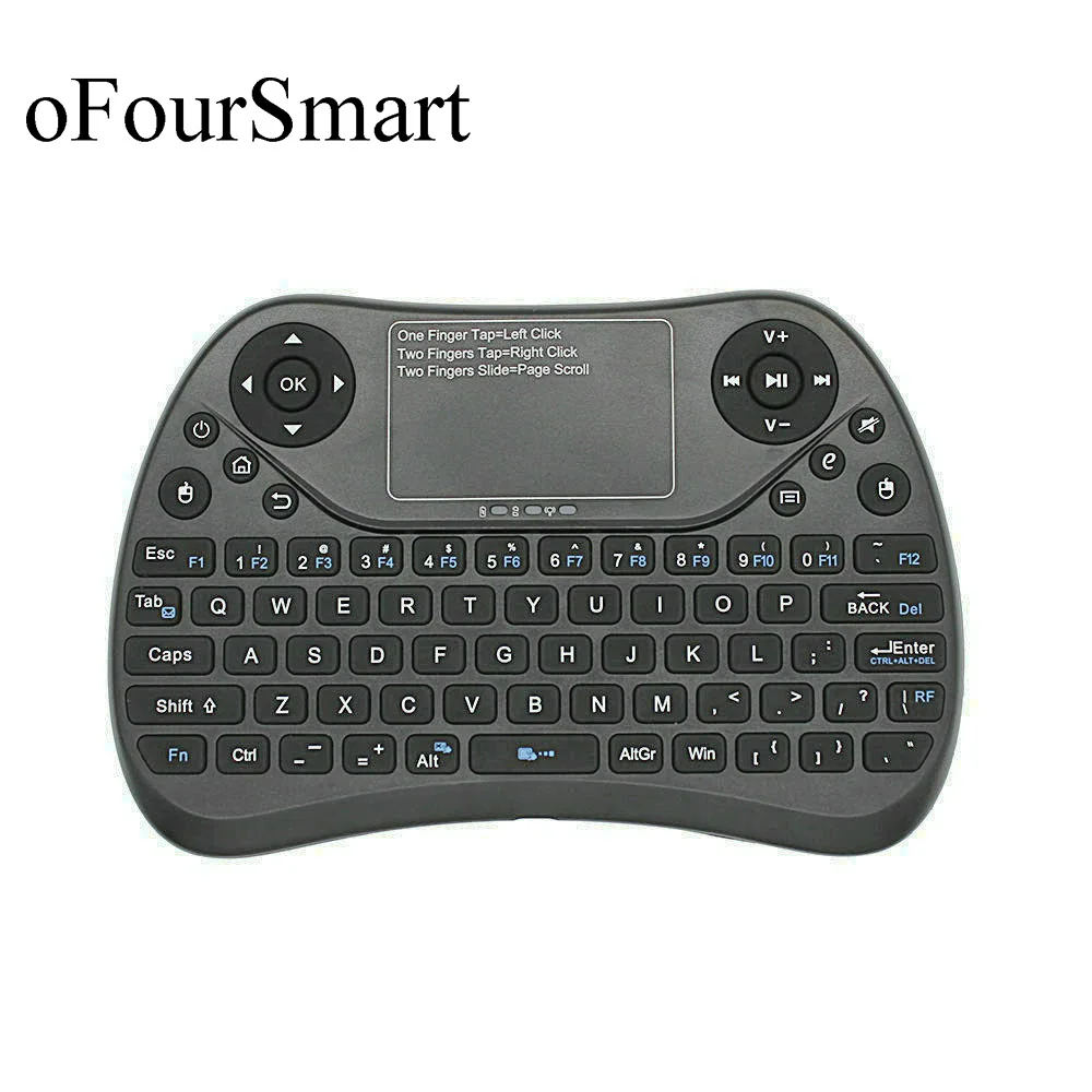 Беспроводная мини-клавиатура T2 2 4 ГГц с тачпадом для Android TV Box ноутбука смарт-ТВ и