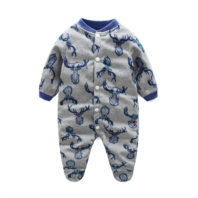 Baby Rompers Costumes Fleece For Newborn Clothes Boy Girl Romper Clothing Overalls Ropa Bebes Next Jumpsuit | Детская одежда и