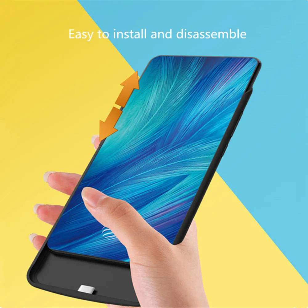 Чехол для зарядки аккумулятора s для VIVO X27 Pro, внешний аккумулятор, чехол для аккумулятора, 6500 мАч, портативное быстрое зарядное устройство, чехол для аккумулятора s