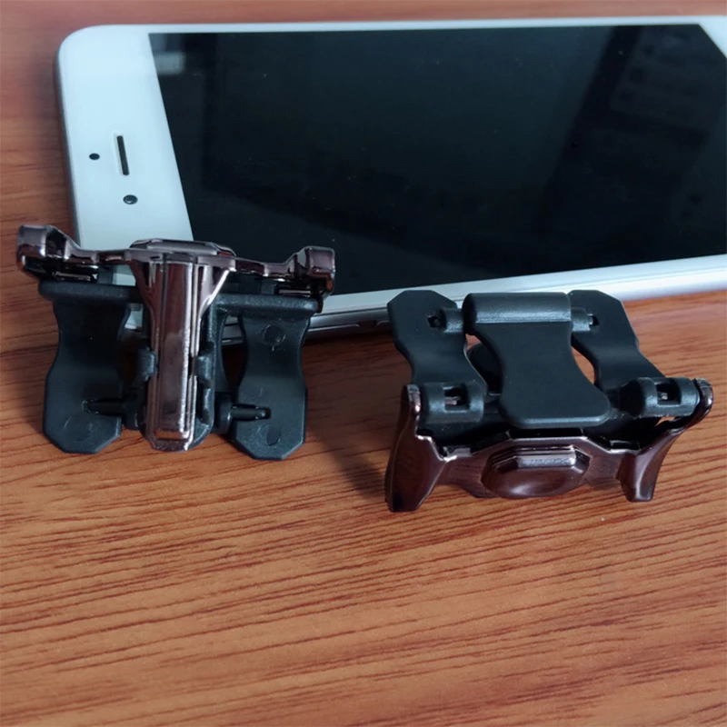 Роскошный четырехпальцевый пусковый джойстик для мобильного телефона L1 R1 с