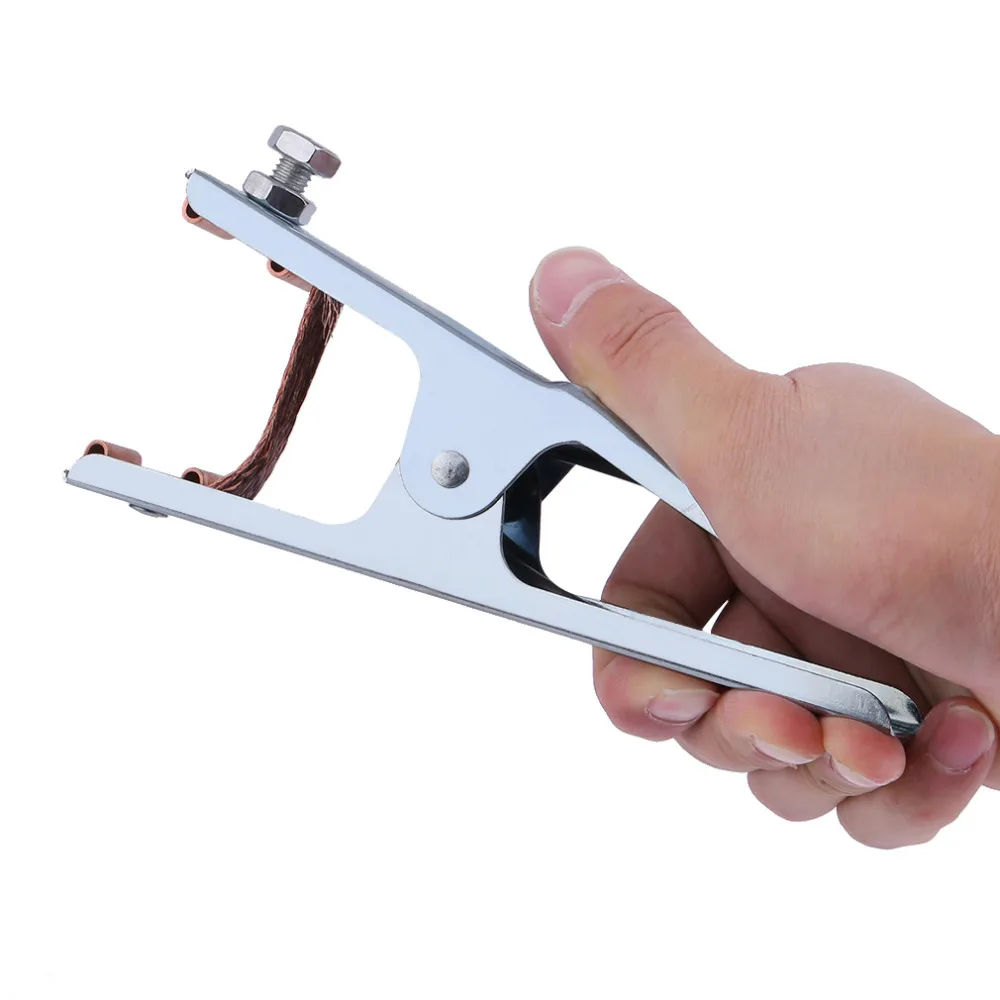 Практичный 300А заземляющий сварочный Ручной сварщик дуговой земли хромированный