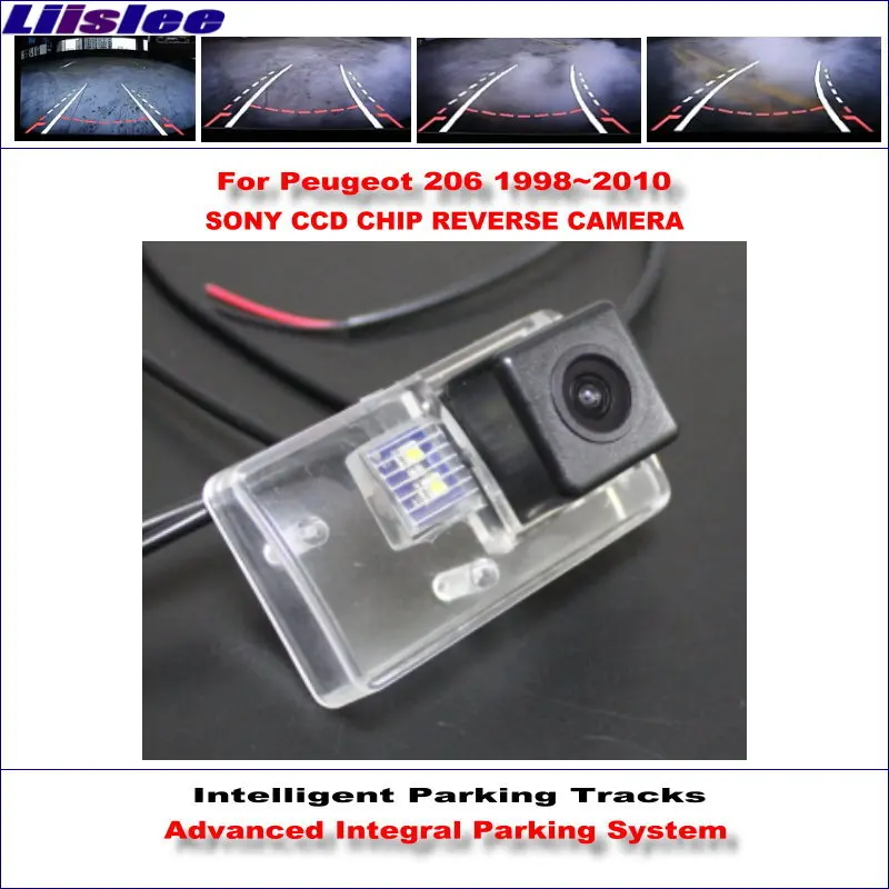 

Car Rear Camera For Peugeot 206 1998~2010 / 207 Sedan 2006~2012 Intelligent Parking Tracks Reverse Backup RCA AUX