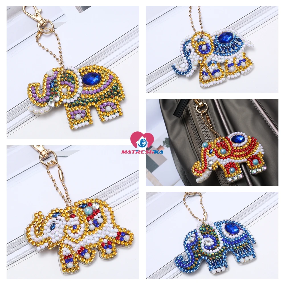 DIY Специальный Кристалл Алмазная вышивка 5D алмазная картина цепочки для ключей