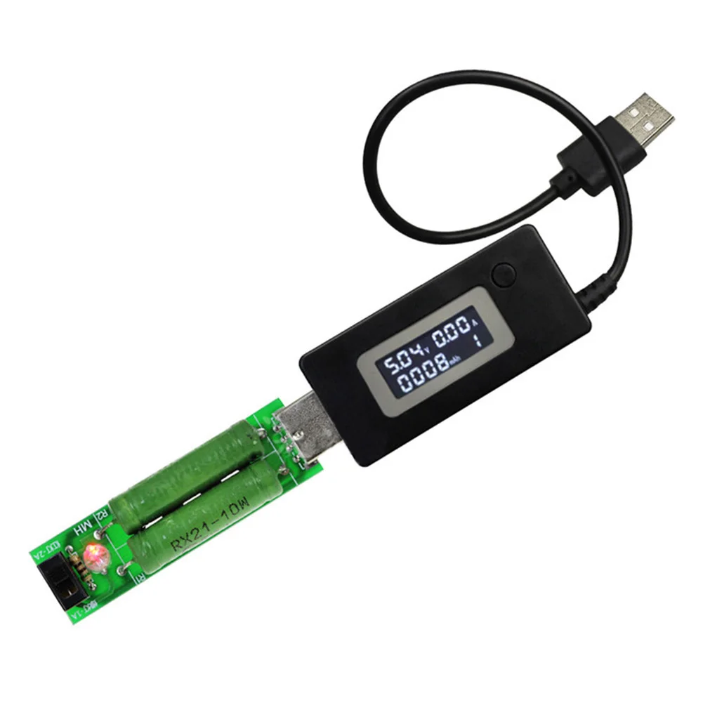 Тестер зарядного устройства USB цифровой мини измеритель тока и напряжения с Micro LCD