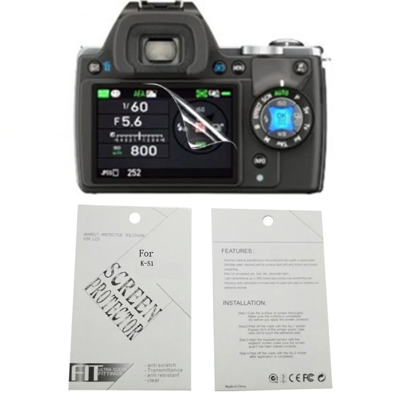 2 шт. Новая мягкая защитная пленка для экрана камеры Pentax K 1 MARK II 3 5 30 50 k 70 R MX1|Защита