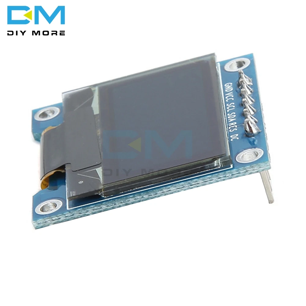 0,96 дюймов 6Pin IIC igc SPI интерфейс OLED Белый ЖК-дисплей модуль для Arduino Raspberry Pi SMT32 128X64 интерфейс SSD136 плата