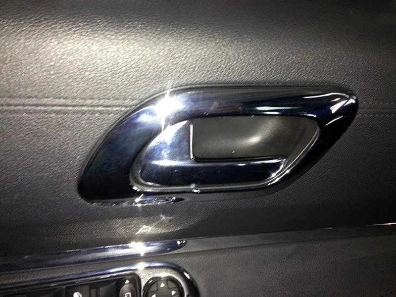09 15 аксессуары ABS внутренняя дверная ручка рама чаши 4 шт. для Peugeot 3008 2009 2010 2011 2012 2013