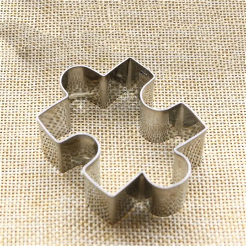 1 шт. форма пазла из нержавеющей стали Форма для шоколадного печенья выпечки тоже