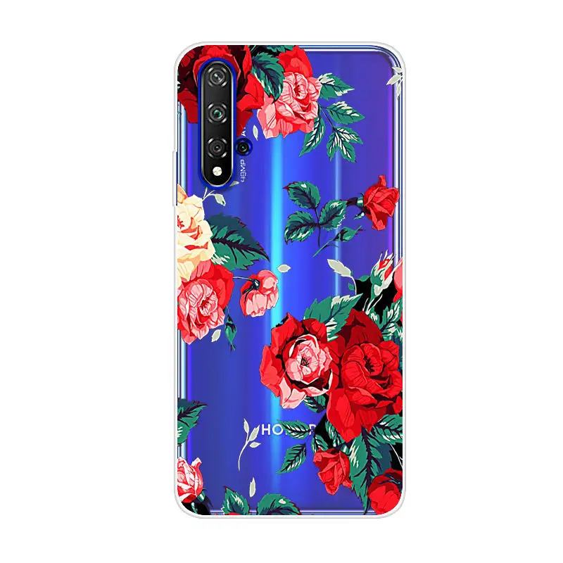 Case 19 Силиконовый чехол ТПУ для Honor 20, мягкий чехол для телефона huawei Honor 20 Pro 20Pro Honor20 Lite YAL-L41 20i - Цвет: Case 19