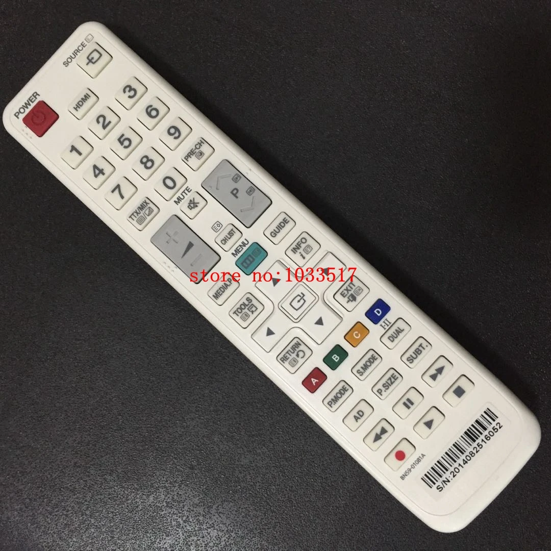 Для samsung BN59-01081A Белый ЖК-Телевизор пульт дистанционного управления для samsung UE22C4010PW