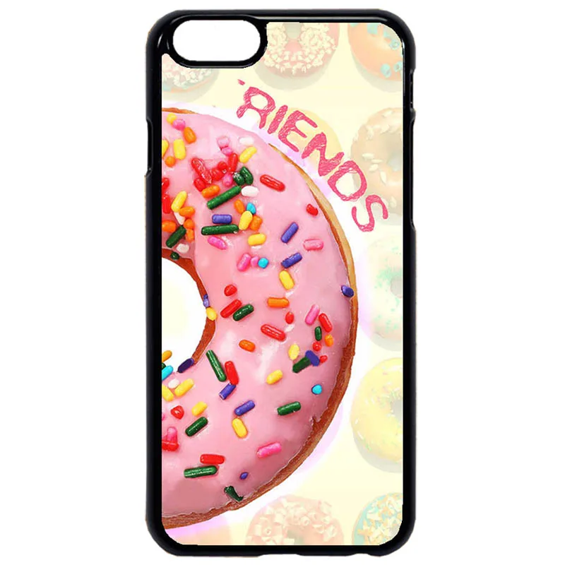 Симпатичный чехол для телефона Yummy Doughnut с лучшими друзьями iPhone X XsMax 8 7 Plus Samsung Galaxy