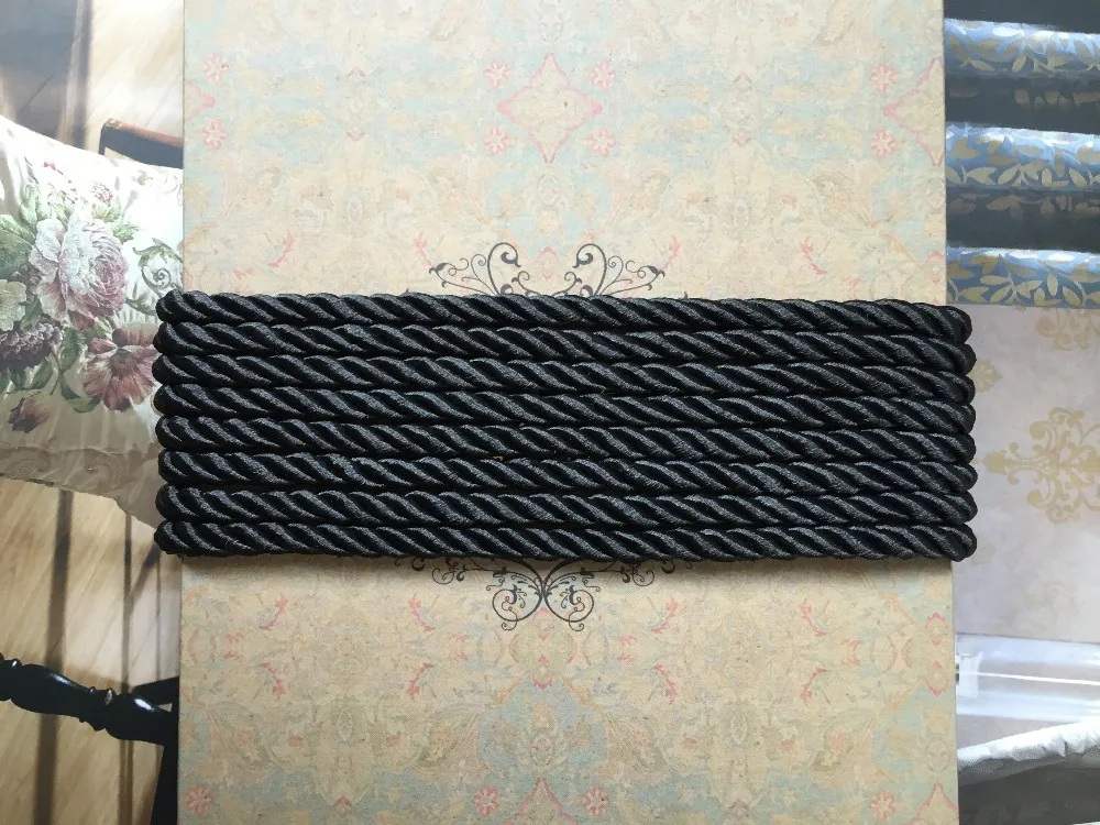 Черная веревка три нити шнура для дивана чехлы диванов аксессуары настольного