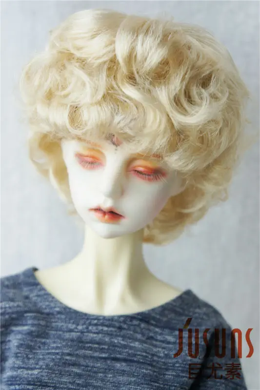 JD219 1/3 SD кукла парик Синтетический мохеровый парик 8-9 дюймов Купидон BJD волосы куклы аксессуары