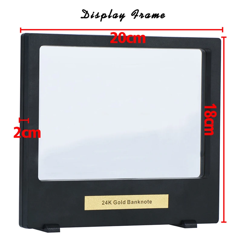 WR 24k золото фольга бумага мира деньги уникальный один доллар валюты купюр