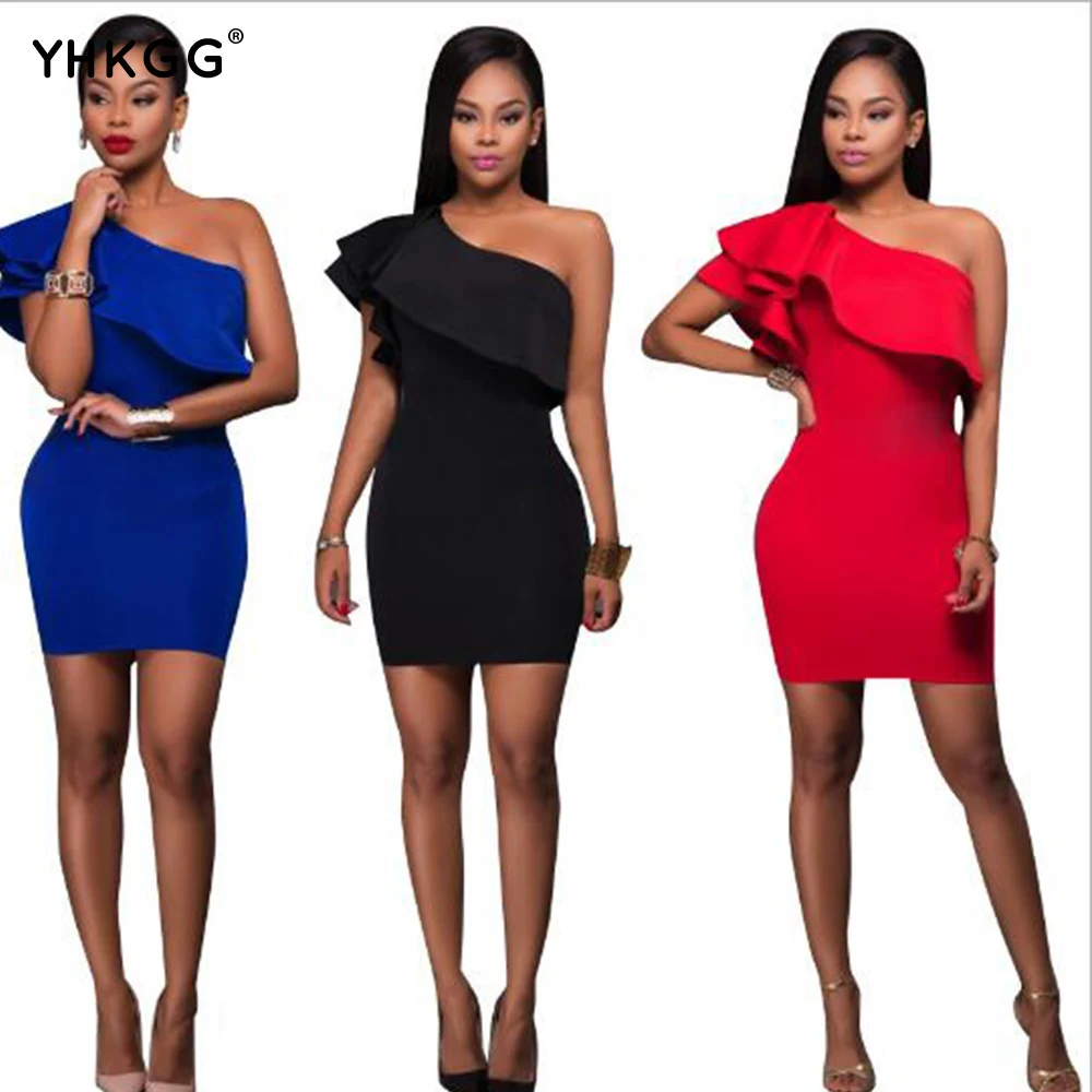 Новый склонны плечо falbala пакет ягодицы развивать нравственность dress Fashionable dress|dress