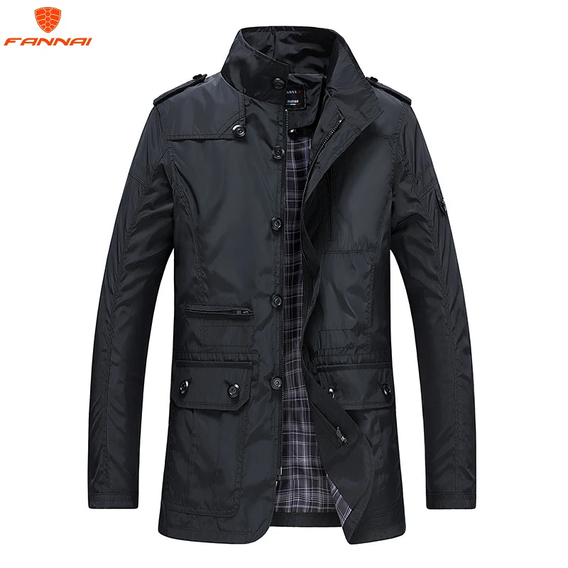 

2018 Brand New arrival men's jacket Slim Fit high quality Men's autumn clothing man Jackets zippers warm cotton quilted jacket