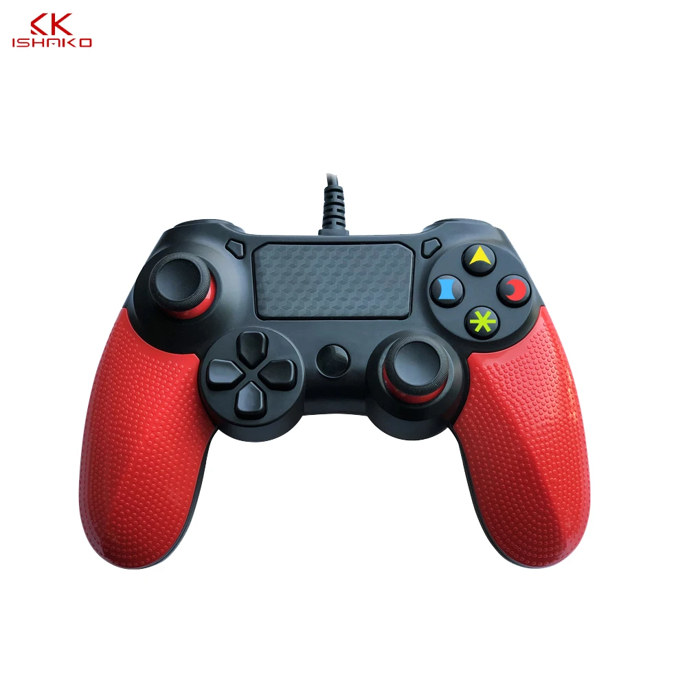 K ISHAKO для Sony Playstation 4 проводной игровой контроллер PS4 Pro вибрирующий джойстик DualShock