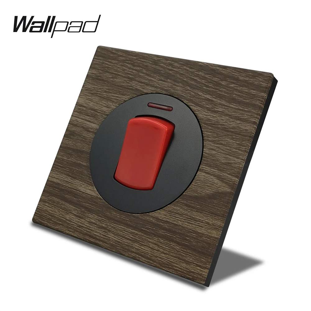 L6 20A двухполюсный Электрический кулисный переключатель для водонагревателя