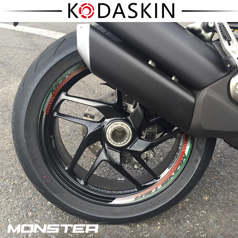 Наклейки KODASKIN на обод колеса для DUCATI 696 796 797 821 1100 1200|sticker motorbike|motorbike decals stickersrim wheel