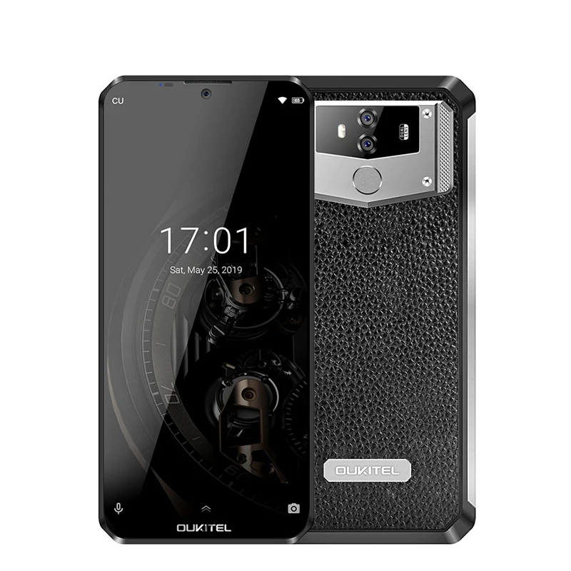 OUKITEL K12 Смартфон Android 9,0 6," 19,5: 9 6G ram 64G rom MTK6765 NFC 10000mAh 5 V/6A Быстрая зарядка отпечатков пальцев мобильный телефон