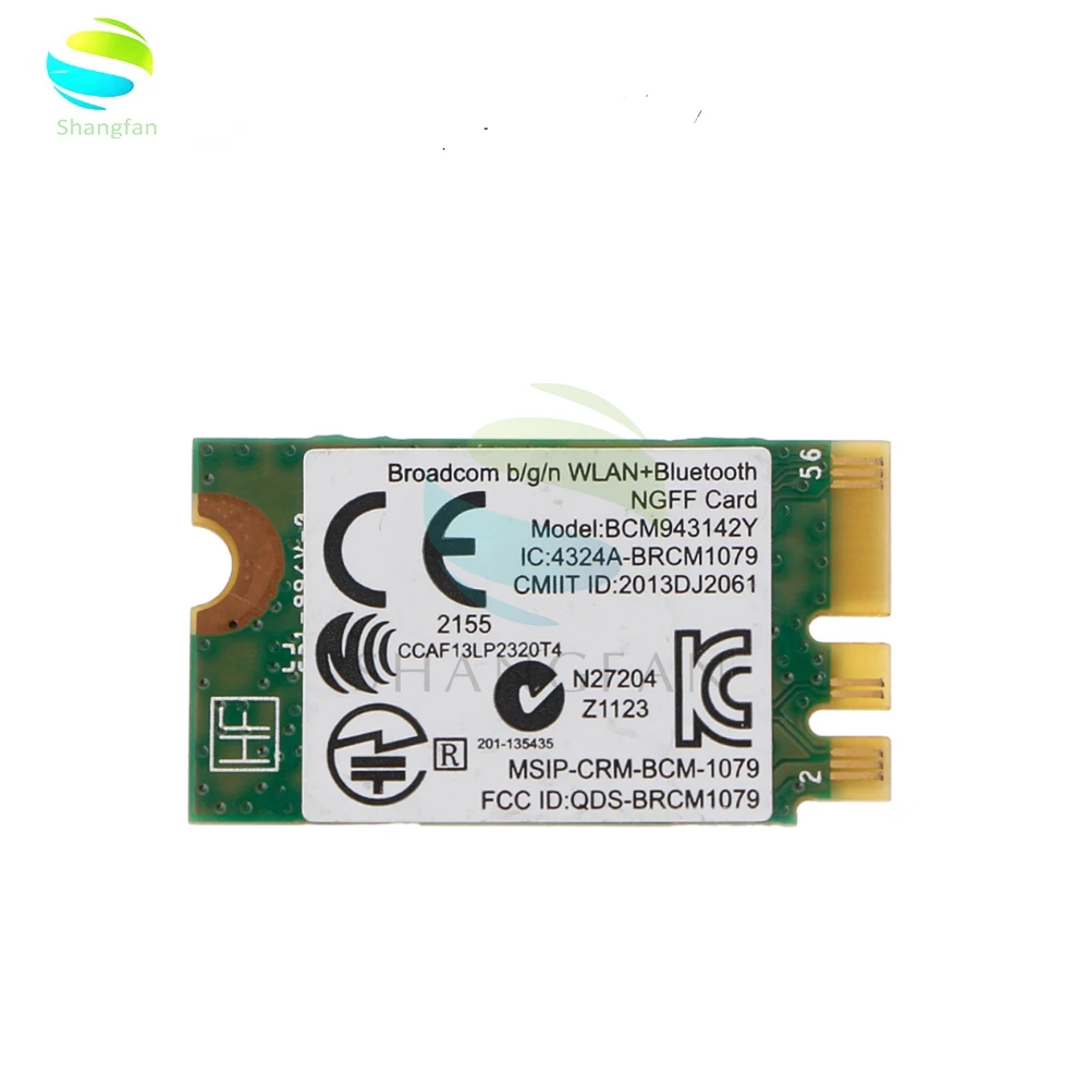 Сетевая карта Broadcom Bluetooth 4 0 WLAN 150 Мбит/с NGFF беспроводная Wi Fi BCM943142Y 802.11b/G/N|Сетевые