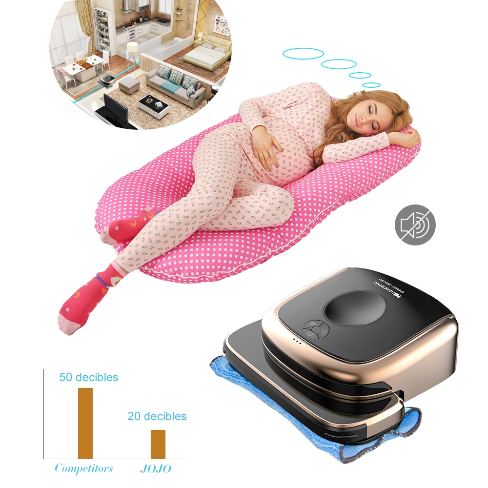 Этаж Mopping робот proscenic JOJO сухой и влажной уборки навигационная система с водяным