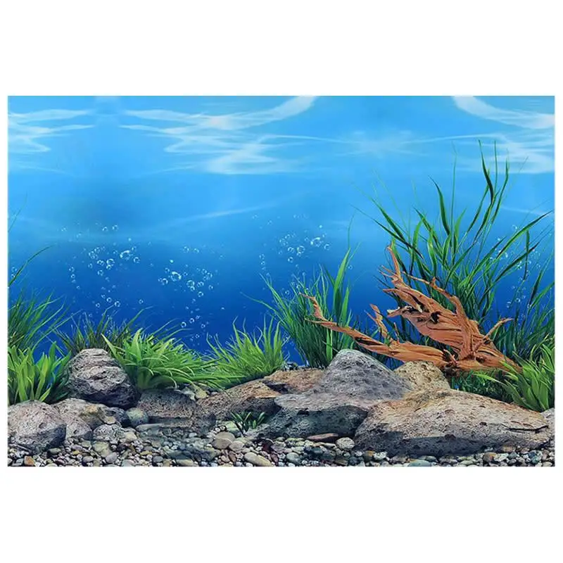 9095 23 3 &quotx 60&quot двусторонняя аквариум плакат Морской Мир/море кровать дерево