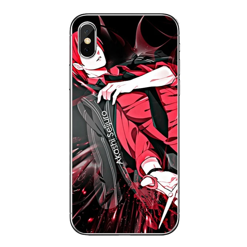 Чехол для телефона kuroko no basket Akashi anime мягкий чехол iPhone 8 7 6s 6 plus XR X XS Max SE 5s 5c 5 4 iPod