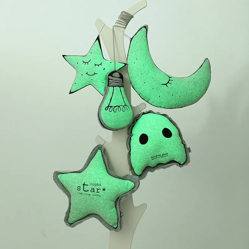 Плюшевые игрушки кунг фу Панда INS световая лампочка светится в темноте