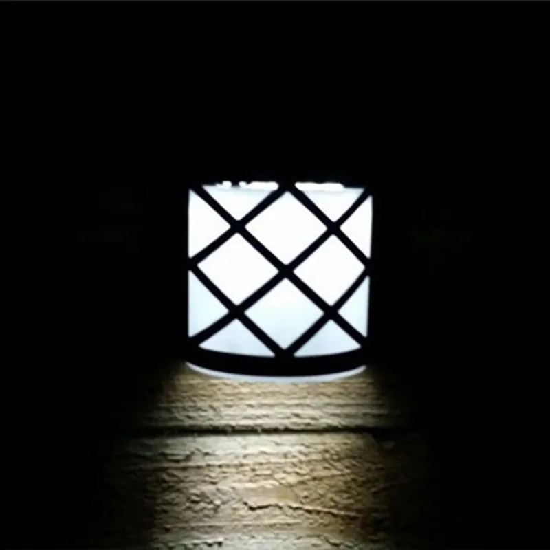 30 шт./лот Водонепроницаемый 6 светодиодных солнечных батареях Забор желоба свет