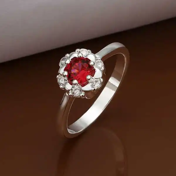 Wholesale!!Free Shipping 925 Silver Ring Fashion Sterling Jewelry Austria Crystal SMTR330 | Украшения и аксессуары