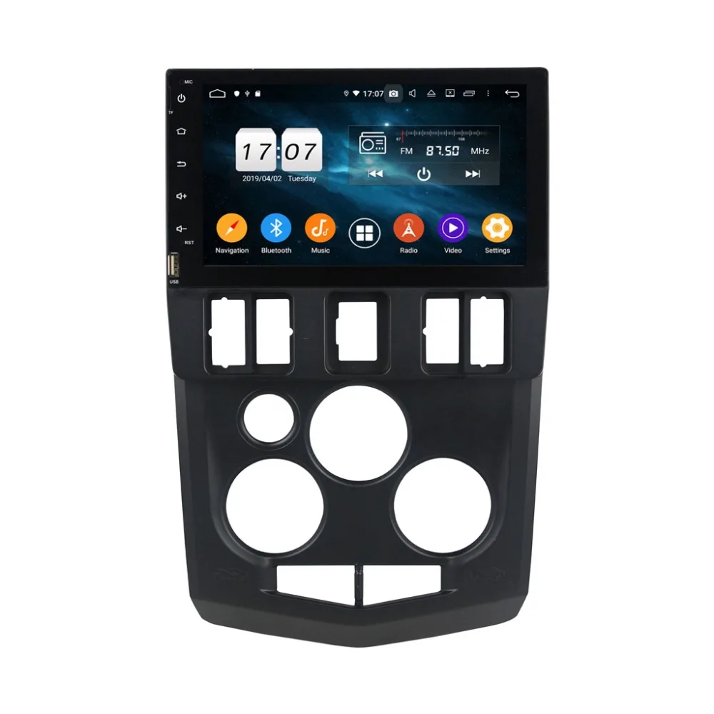 Android 9 0 для Renault Logan L90 Octa Core PX5 автомобильный мультимедийный DVD gps навигации