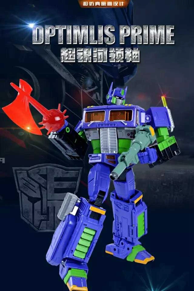 Wei Jiang EVABlack apple с плоской головкой сплав версия Optimus робот-трансформер 8036 аева Цвет Соответствующие