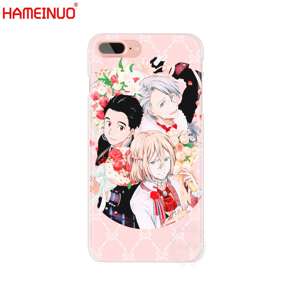 HAMEINUO yuri on ледяной производитель истории чехол для сотового телефона iphone X 8 7 6 4 4s 5