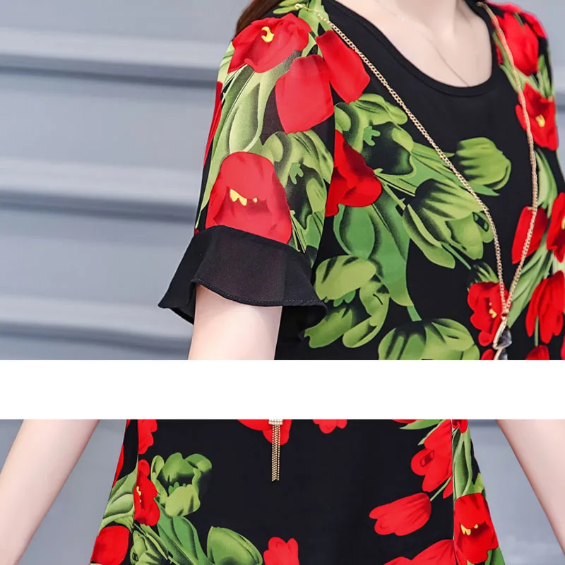 Модные женские топы и блузки рубашки 2019 женская шифоновая блузка с цветочным