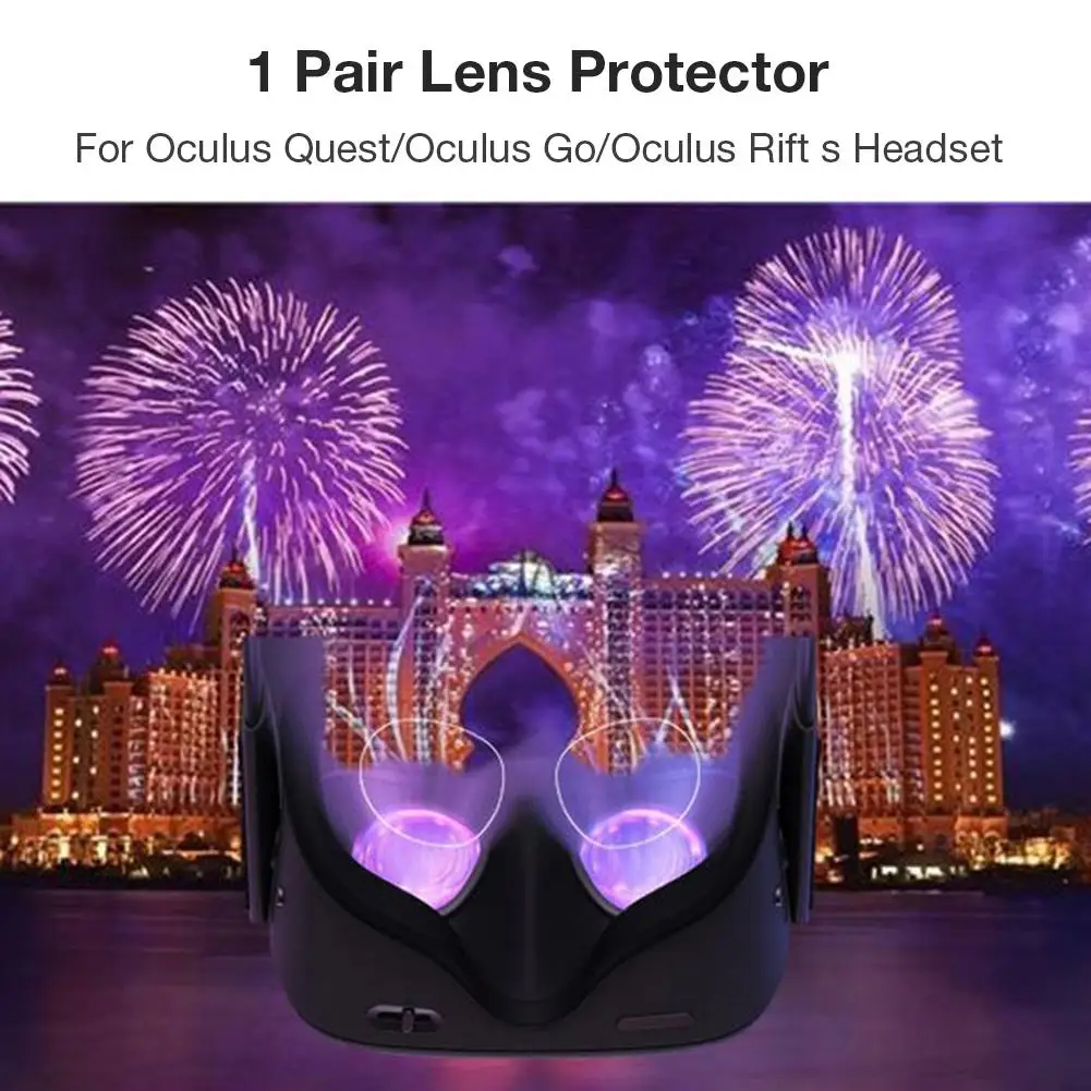 1 пара протектор объектива HD прозрачная пленка для Oculus Quest Rift S Go объектив