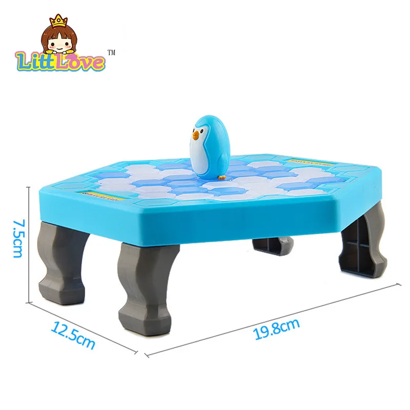 LittLove Penguin ледяной пробой спасите пингвина отличные Семейные игрушки настольная