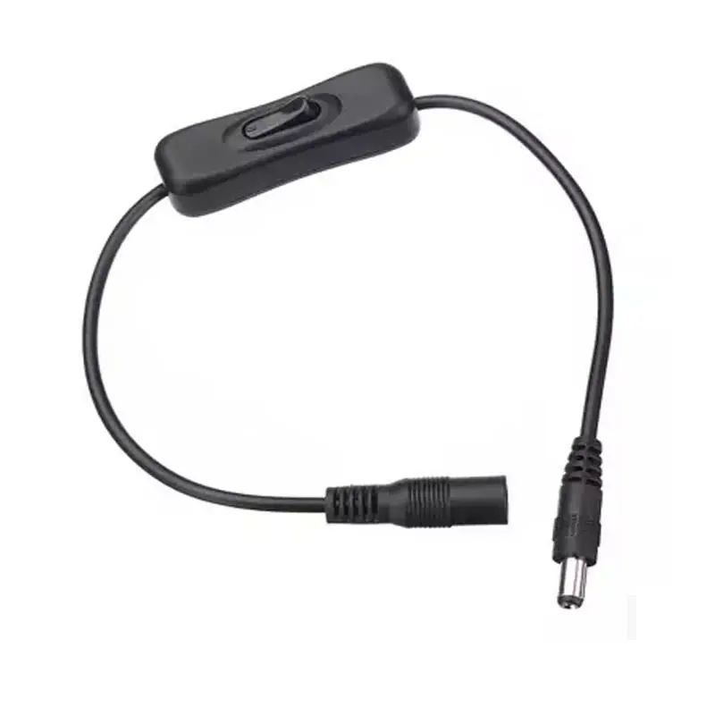 Встроенный выключатель питания постоянного тока с 5 мм x 2 1 коннекторы для бочки