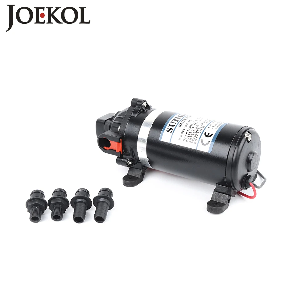 Водяной насос высокого давления мембранный 12 в пост. Тока 95 м погружной для