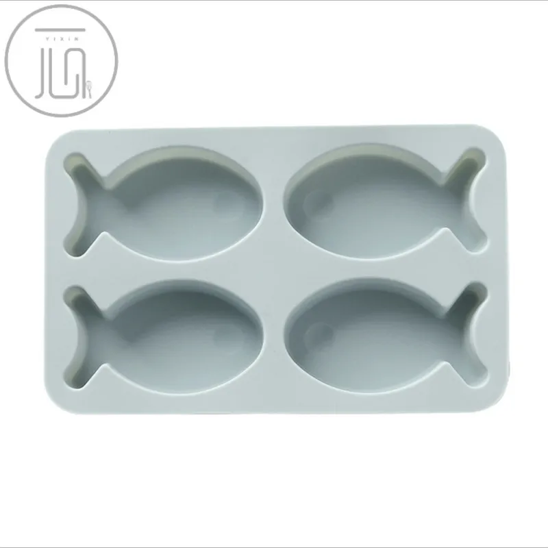 Рыба Стиль силиконовые формы для шоколада украшения торта пресс милые изобилие