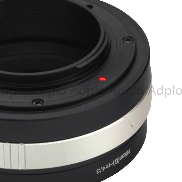 Адаптер объектива для Nikon G Lens to Micro 4/3 Panasonic LUMIX GM1 GX7 GF6 GH3 G5 GF5 GX1 GF3 G3 GH2 G2 GF2 G1 GF1 G10 |