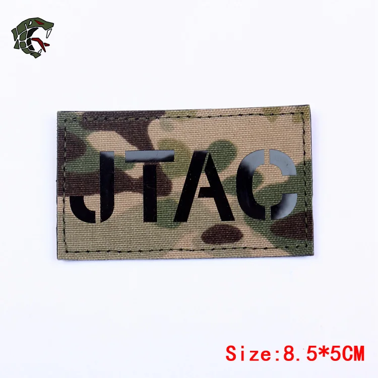 JTAC Военный Патч "PJ/CCT/JTAC/AB+" армейский военный значок патч нарукавник/значок/наплечный патч материал MC - Цвет: JTAC