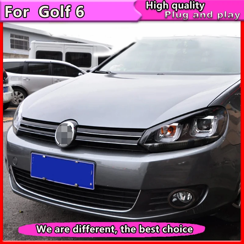 Автомобильный Стайлинг для VW Golf 6 2010 2012 светодиодный головной светильник MK6