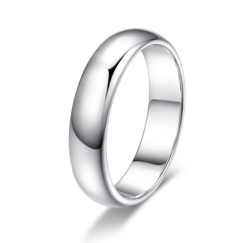 

USTAR round wedding rings for women men jewelry Rose Gold color Lover's rings female anel bijoux Gift top quality