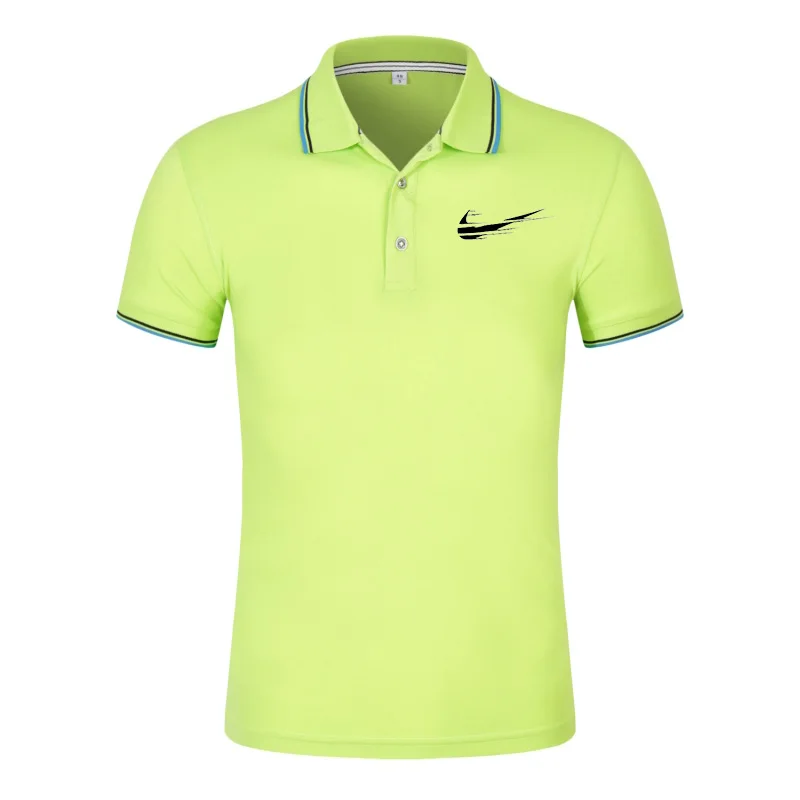 Дизайнерские мужские и женские хлопковые футболки поло с коротким рукавом