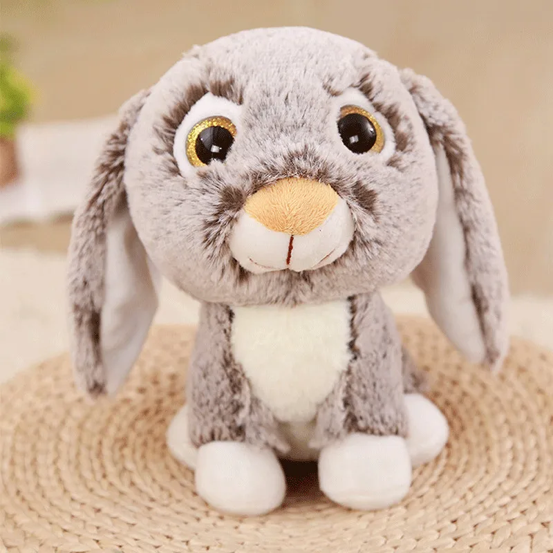23 см мини животные плюшевые игрушки с большими глазами Kawaii Кролик Хаски мягкие