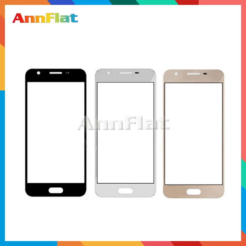 

10pcs/lot High Quality 5.2" For Samsung Galaxy J5 2015 J500 J5008 Replacement Touch Panel Glass Front Glass Lens