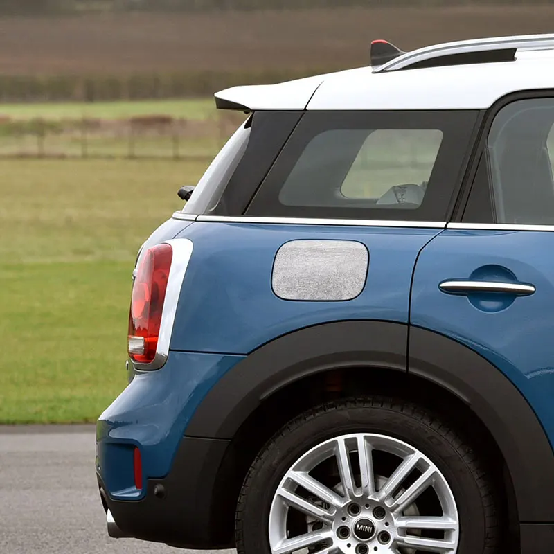 Белые кристаллы автомобильный топливный резервуар для масла наклейка Mini Cooper Clubman