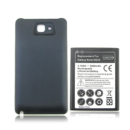 Сменный аккумулятор для Samsung Galaxy Note N7000/i9220 мобильный телефон с большой емкостью 3 7