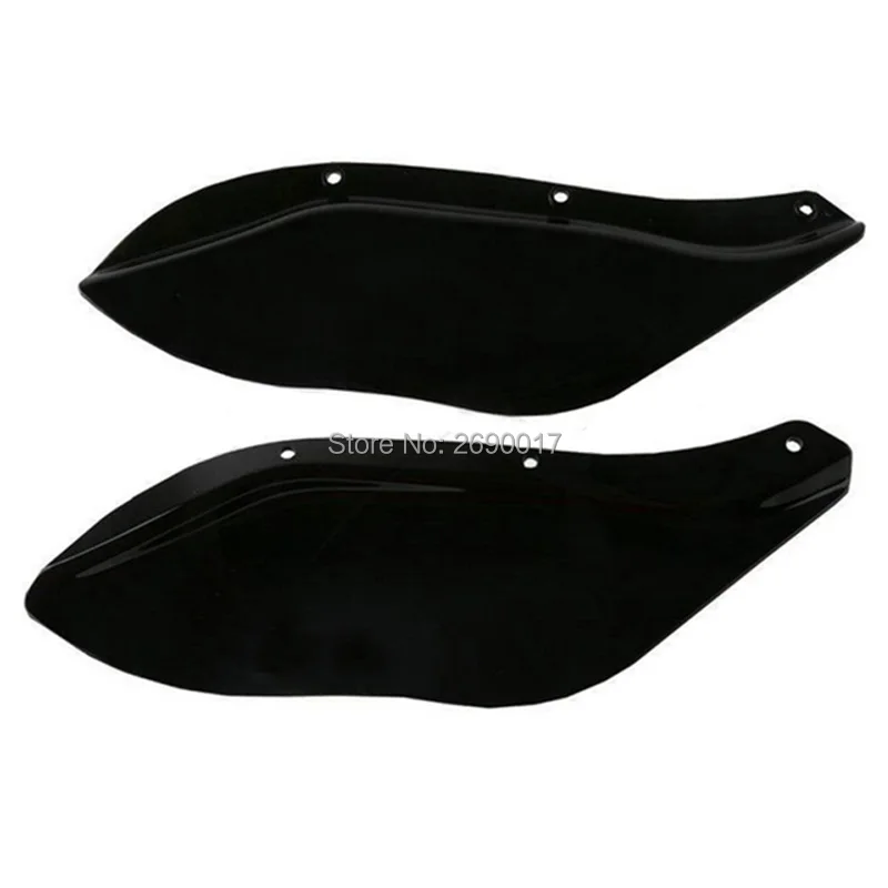 Черные ABS боковые воздушные дефлекторы лобовое стекло подходит для Harley Touring FLHR FLHT